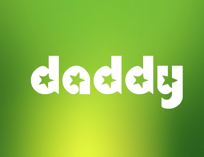 Pictures with name Daddy.