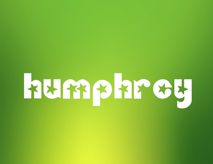 Pictures with name Humphrey.