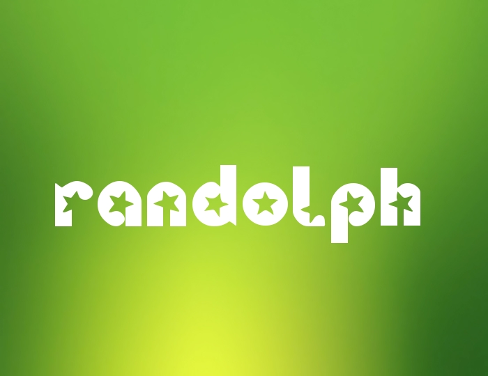 Pictures with name Randolph.