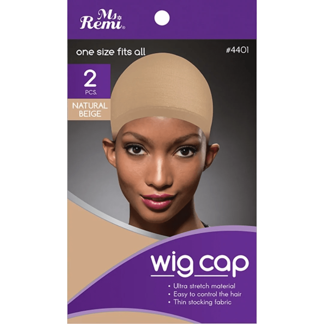 2 pk REMI WIG CAP BEIGE 4401 Textured Tech