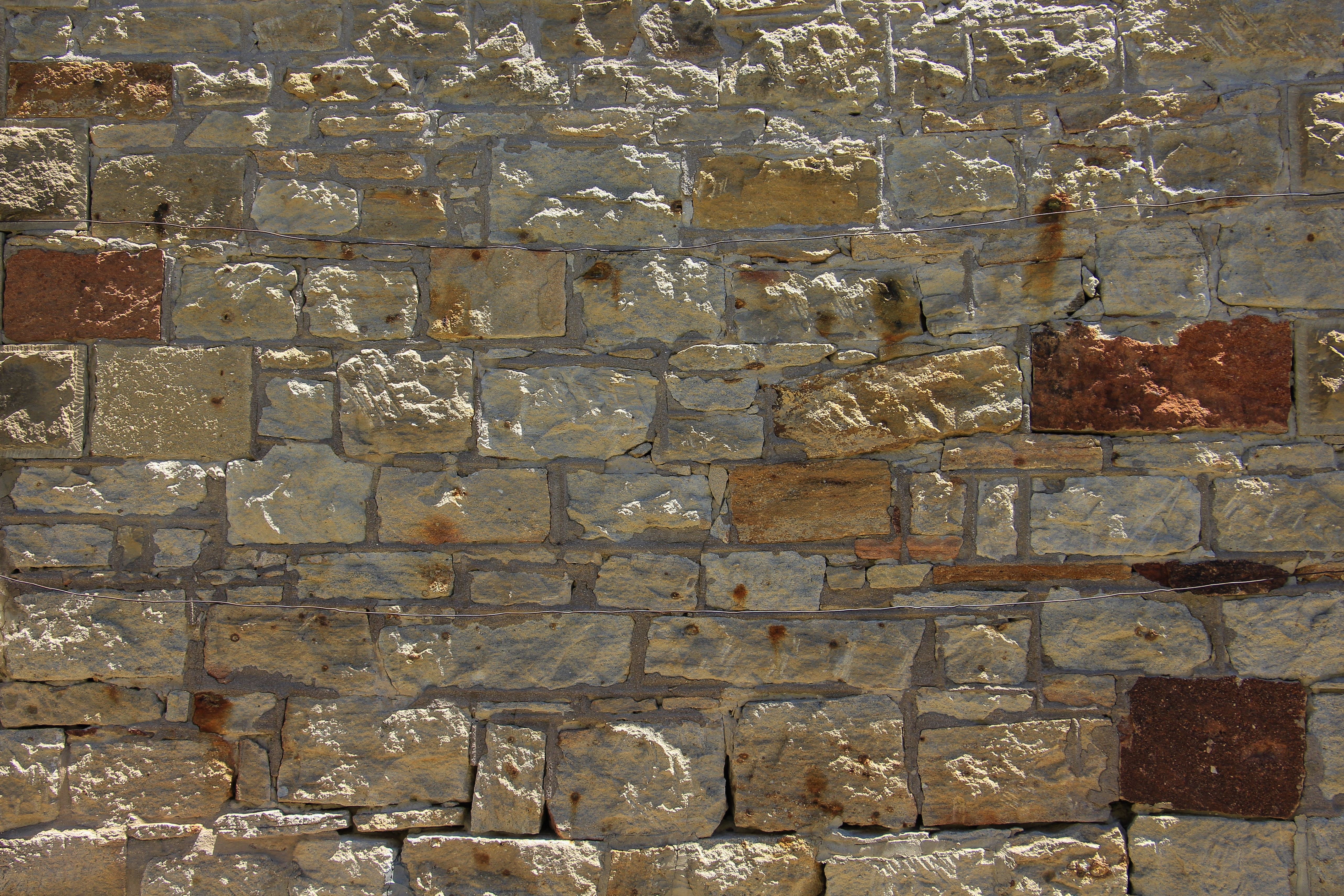 brick texture rough different size colors wall concrete Texture X