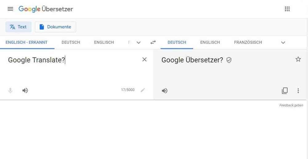Google Auf Englisch