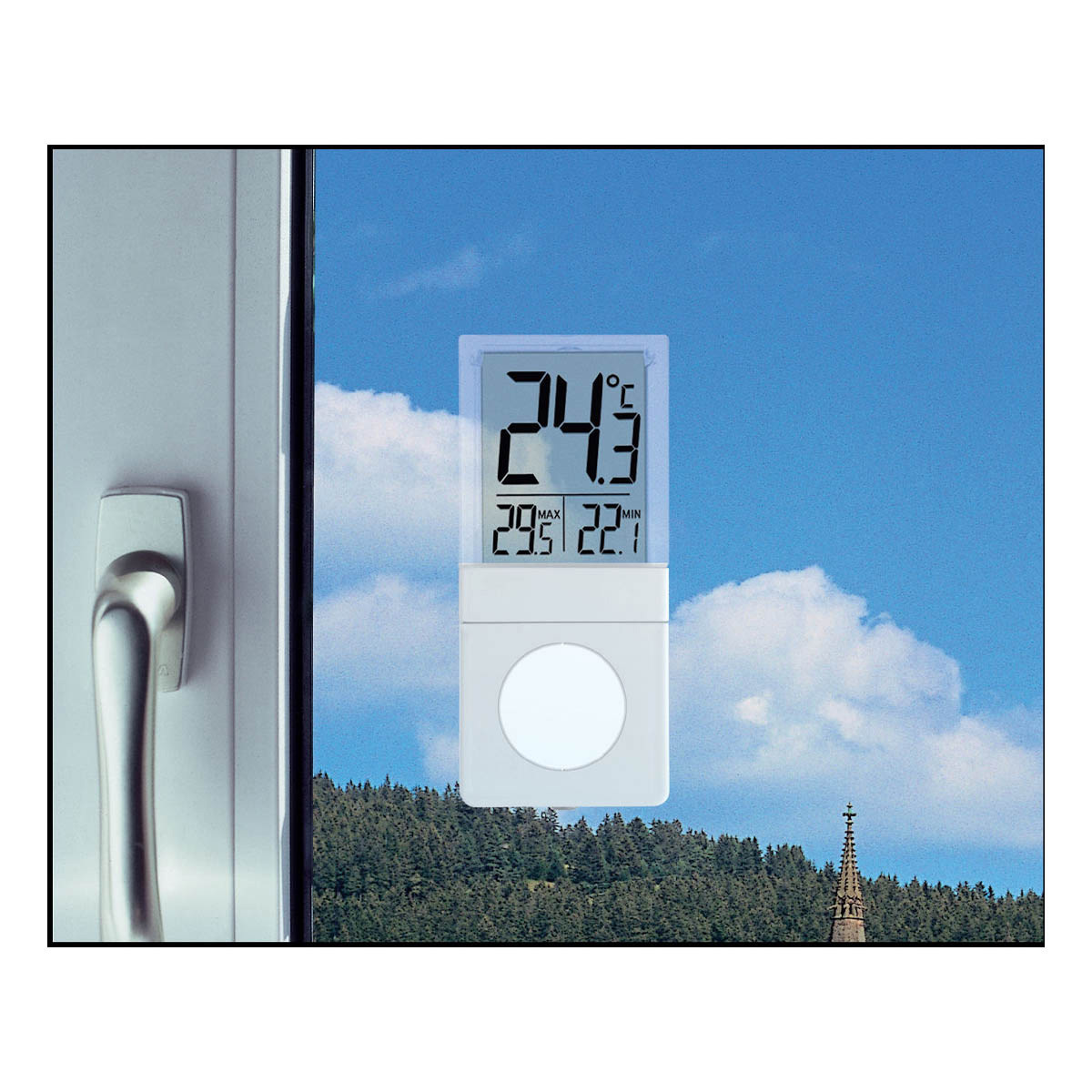 Digital window/ indoor thermometer VISTA TFA Dostmann