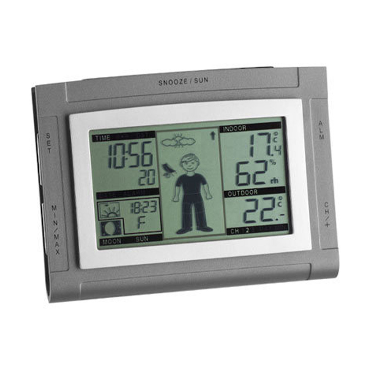 FunkWetterstation mit Wetterfigur WEATHER BOY XS TFA Dostmann