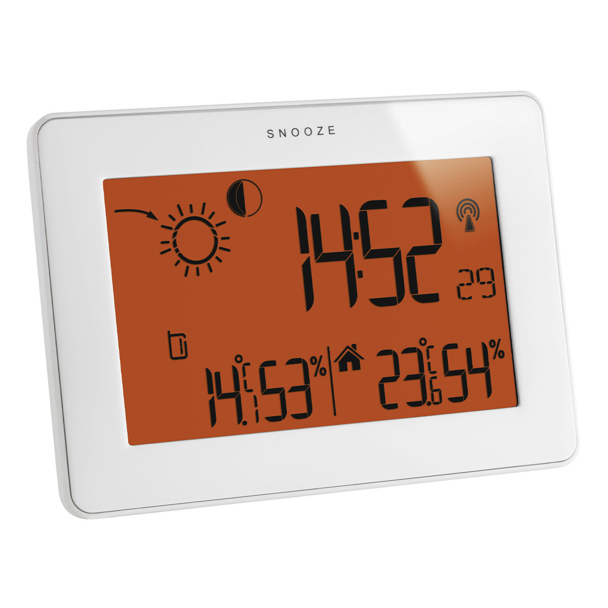 Radiocontrolled Weather Station SLIM TOUCH TFA Dostmann