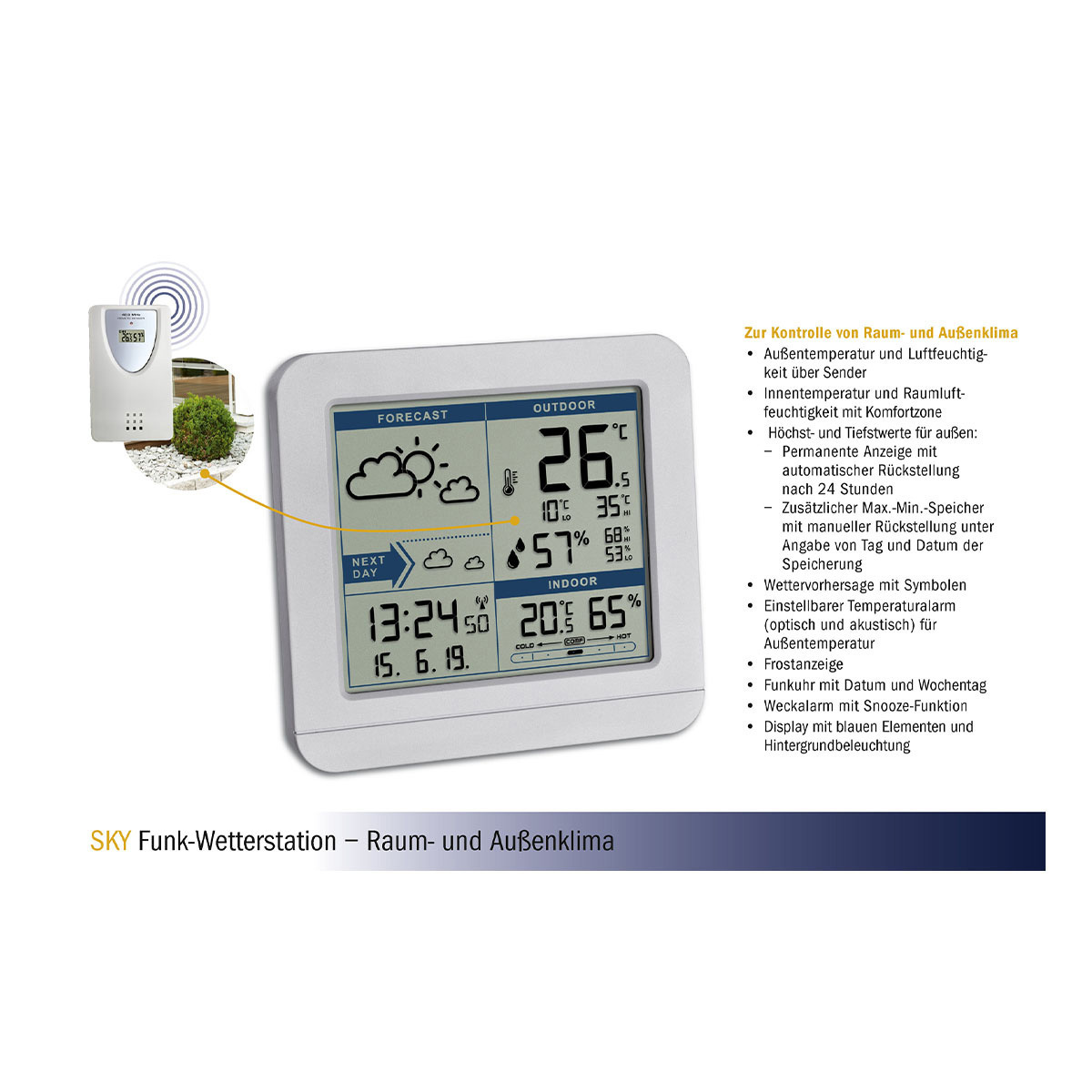 Funk-Wetterstation SKY | TFA Dostmann