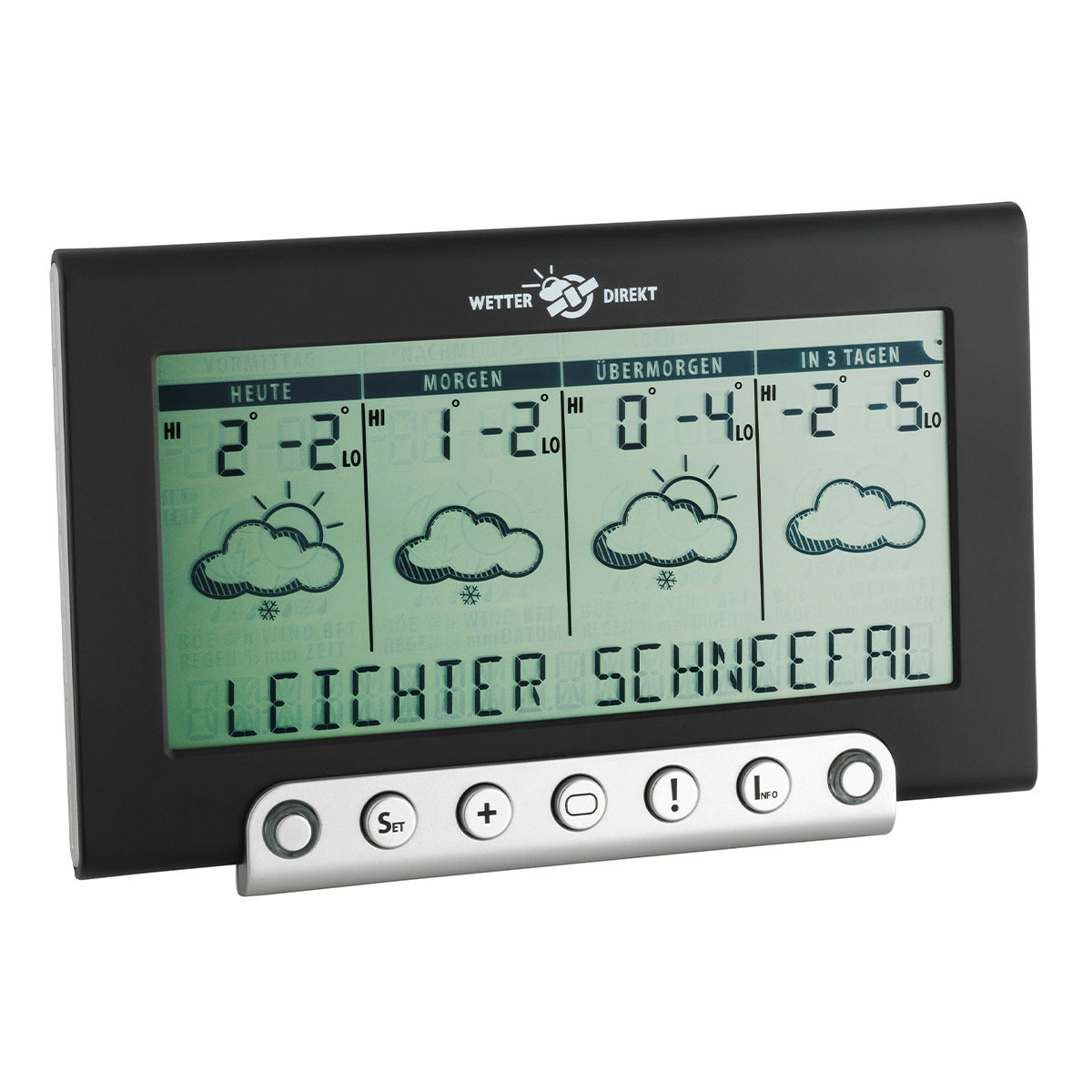 Satellitebased Wireless Weather Station with Weather Warning TEMPESTA 300 TFA Dostmann