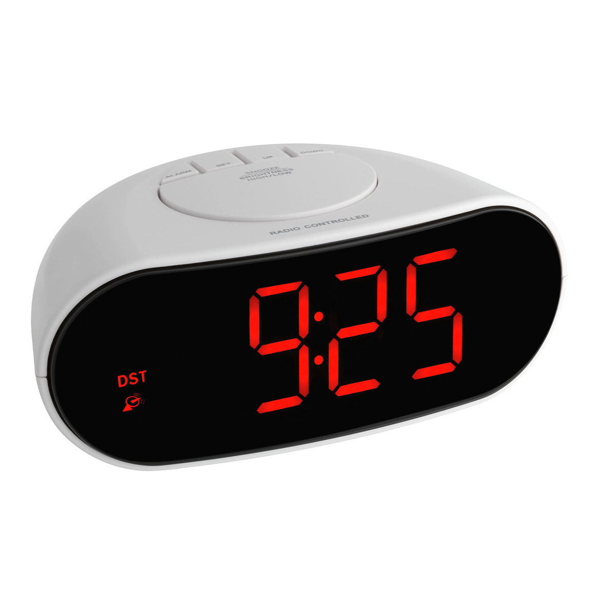 Digital RadioControlled Alarm Clock with Luminous Digits TFA Dostmann