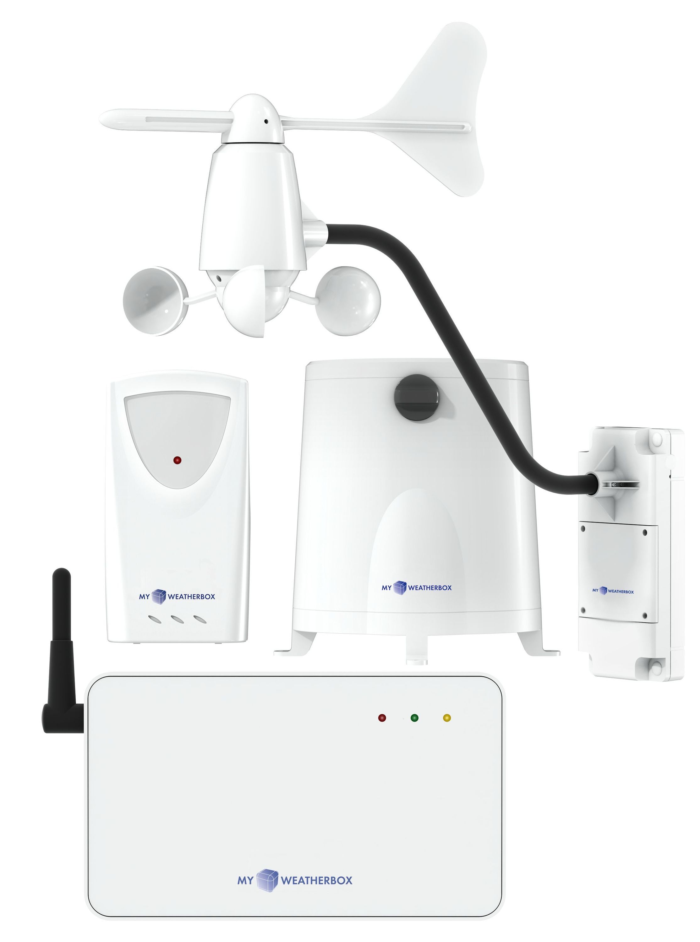 Radiocontrolled Weather Station MY WEATHERBOX TFA Dostmann