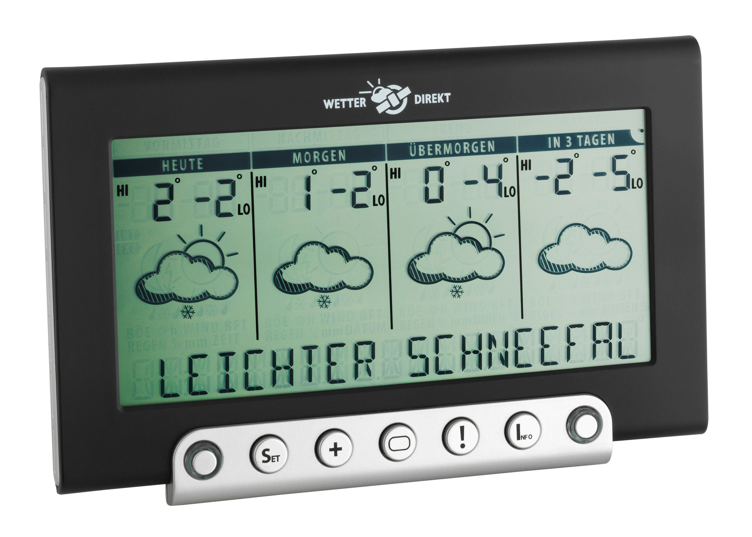 Satellitebased Wireless Weather Station with Weather Warning TEMPESTA