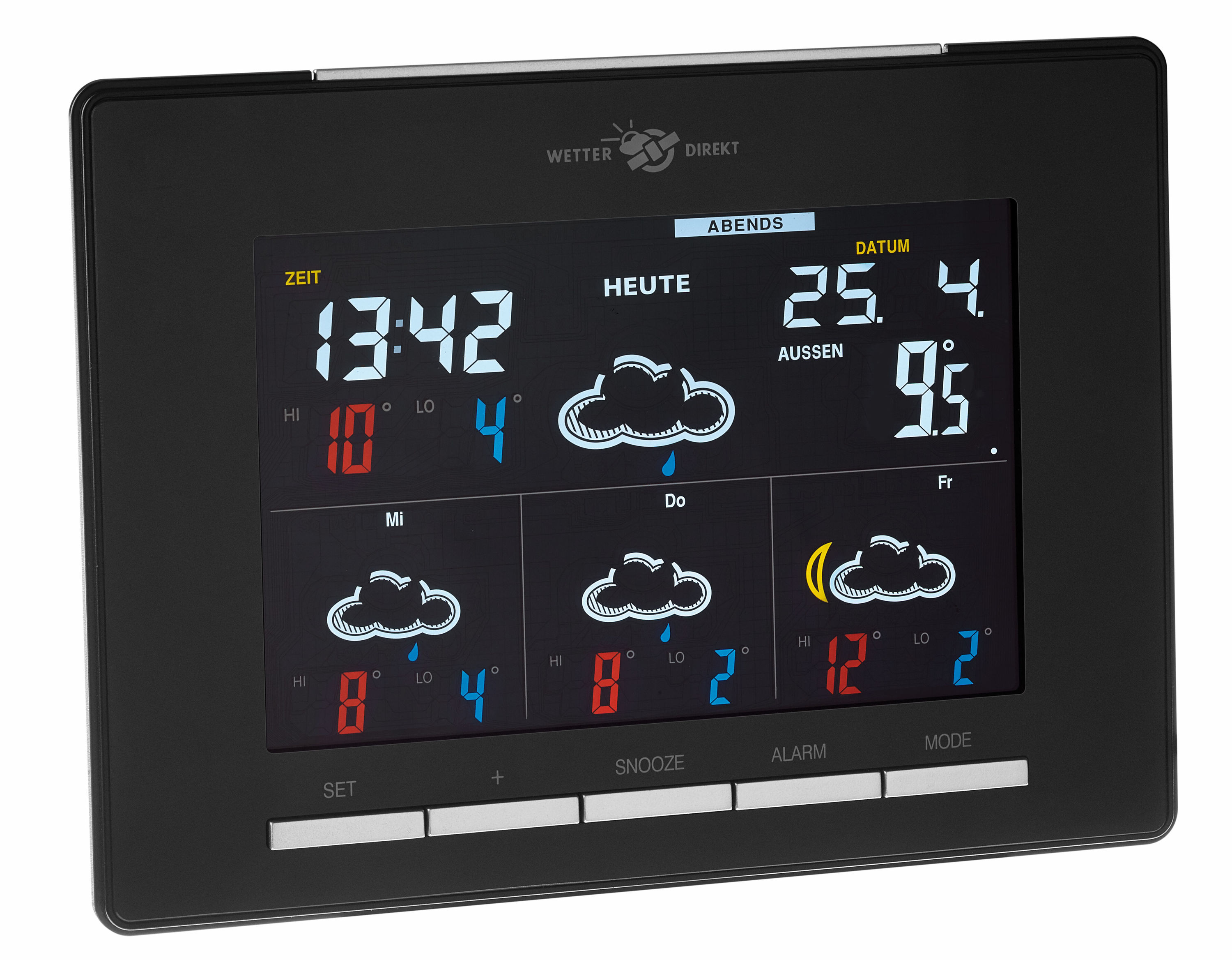 ProfiWetterstation mit WETTERdirekt Technologie TFA Dostmann