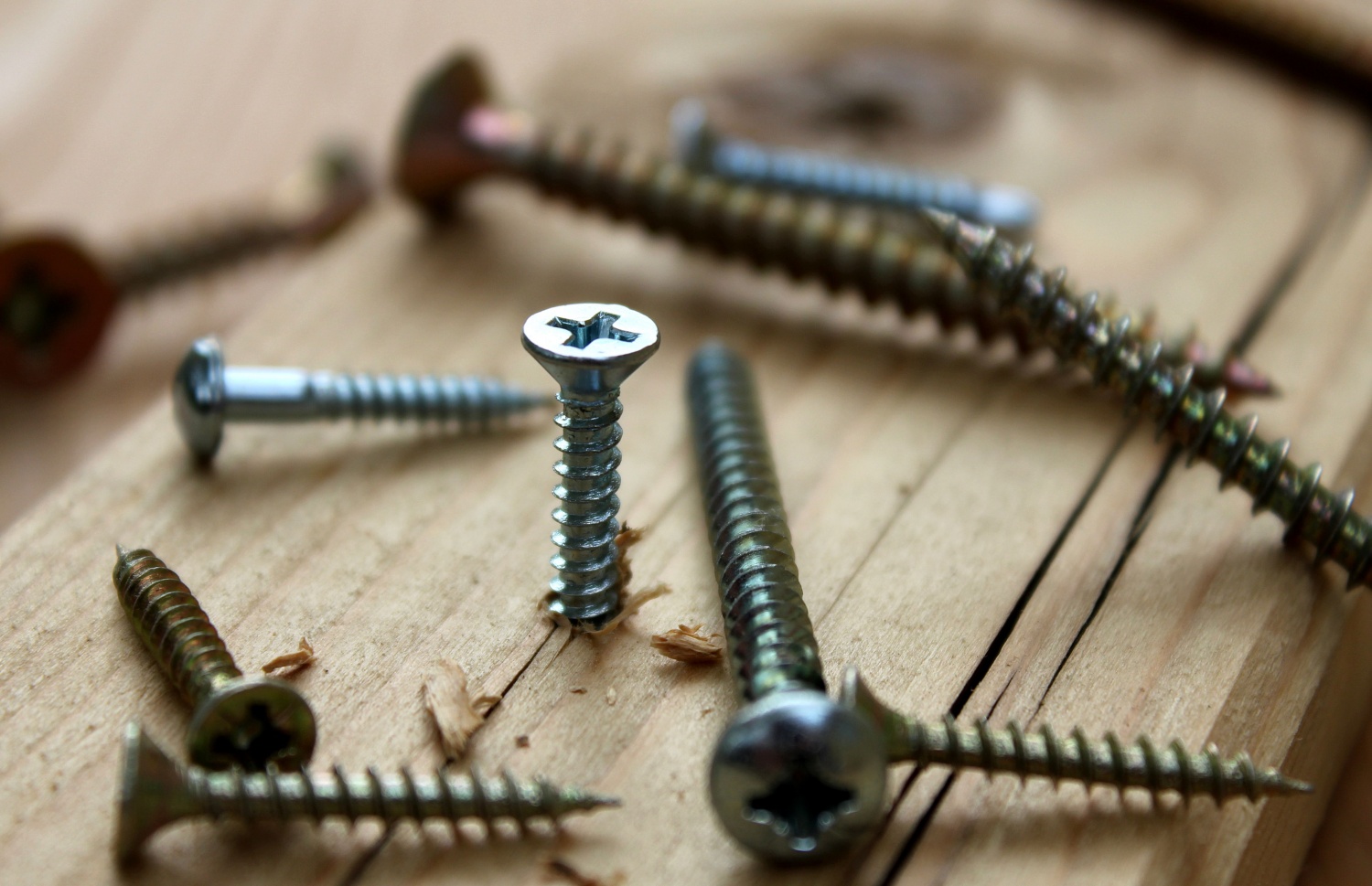 12 different types of screws and their applications