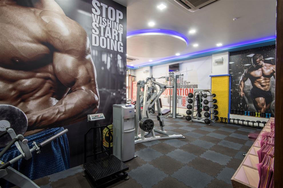 A Design Studio Gym at Mumbai Workout Zone Gym Kandivali, Mumbai