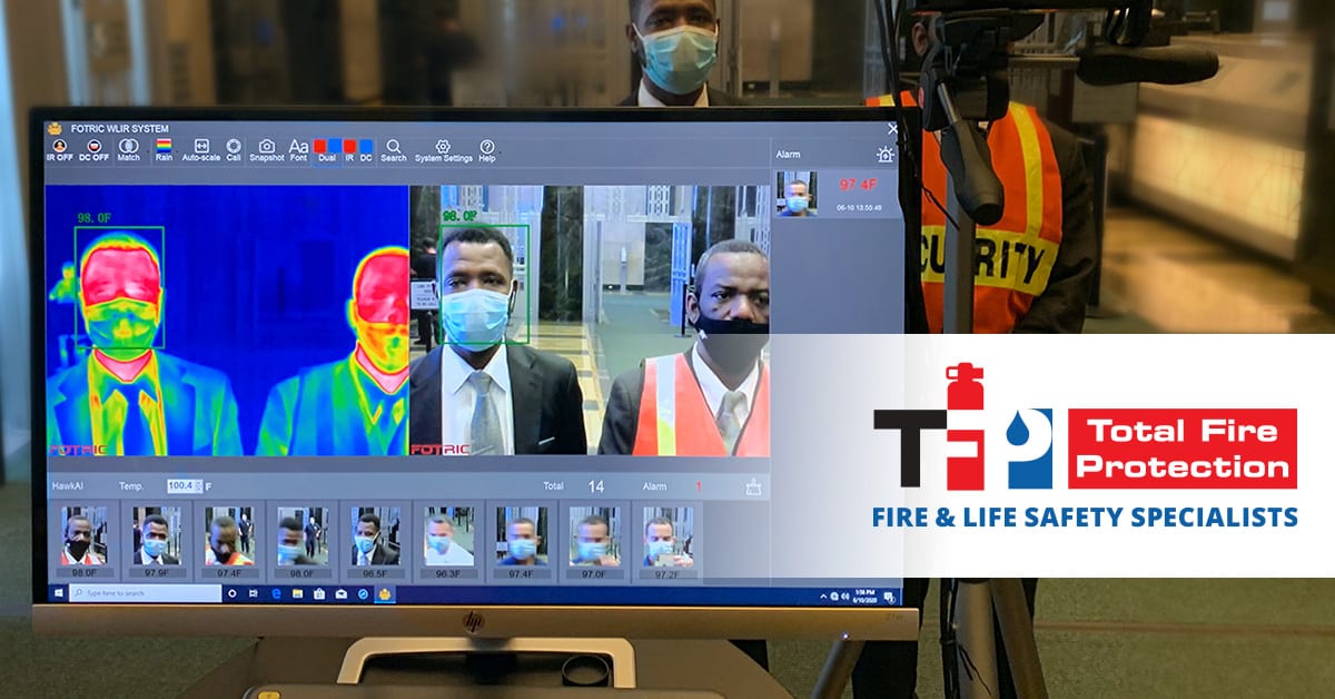 Elevated Body Temp Scanning System Total Fire Protection