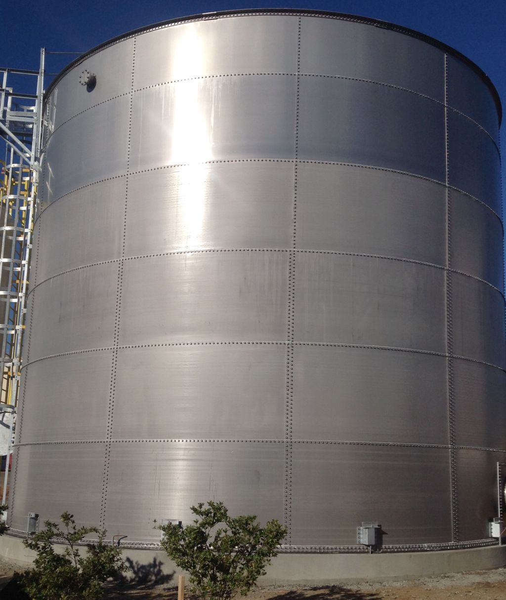 Tarsco Bolted Tank Completes Stainless Steel Wastewater Tank in Albany, GA