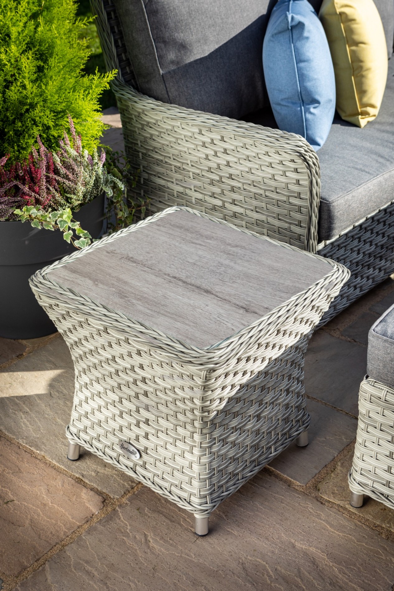 Hartman Hartman Heritage Tuscan Square Garden Furniture Side Table