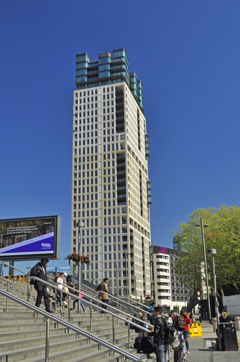Stratford Central Angel Lane in Londen