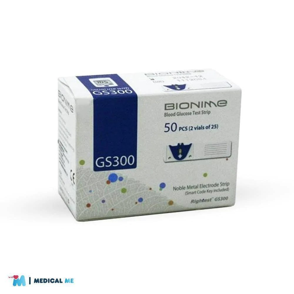 Bionime HGT Test Strips 50' Triquetra Healthcare