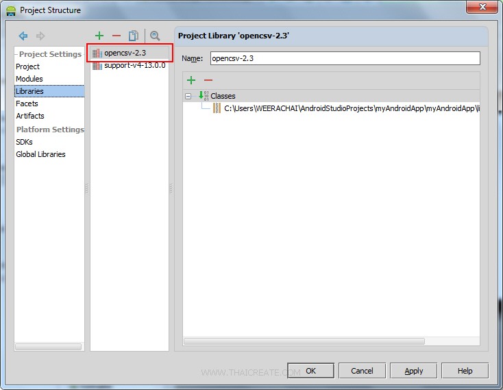 Android Studio Add JAR as Library การ Include Library ลงบน Android Studio