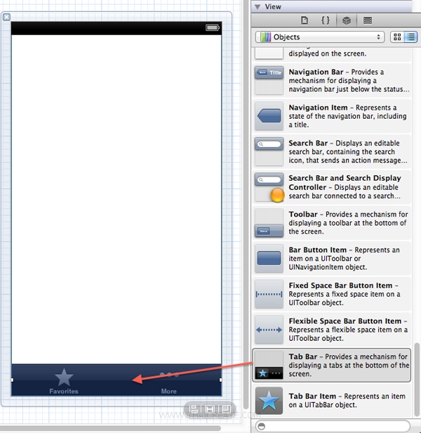 iOS/iPhone Tab Bar (UITabBar) and Tab Bar Item (UITabBarItem