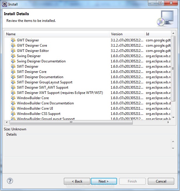Eclipse สร้าง Java GUI ด้วย WindowBuilder Designer ช่วยสร้าง GUI ได้