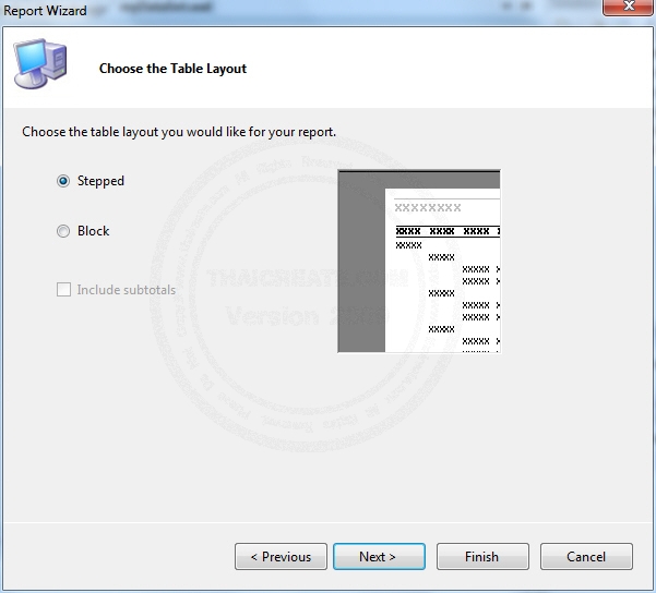 การสร้าง Report ด้วย Report Viewer และการส่งค่า Parameters