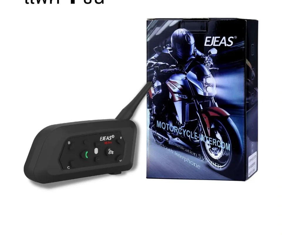 GPSDD EJEAS V6 Pro ชุด Intercom ติดหมวกกันน๊อค - GPSDD
