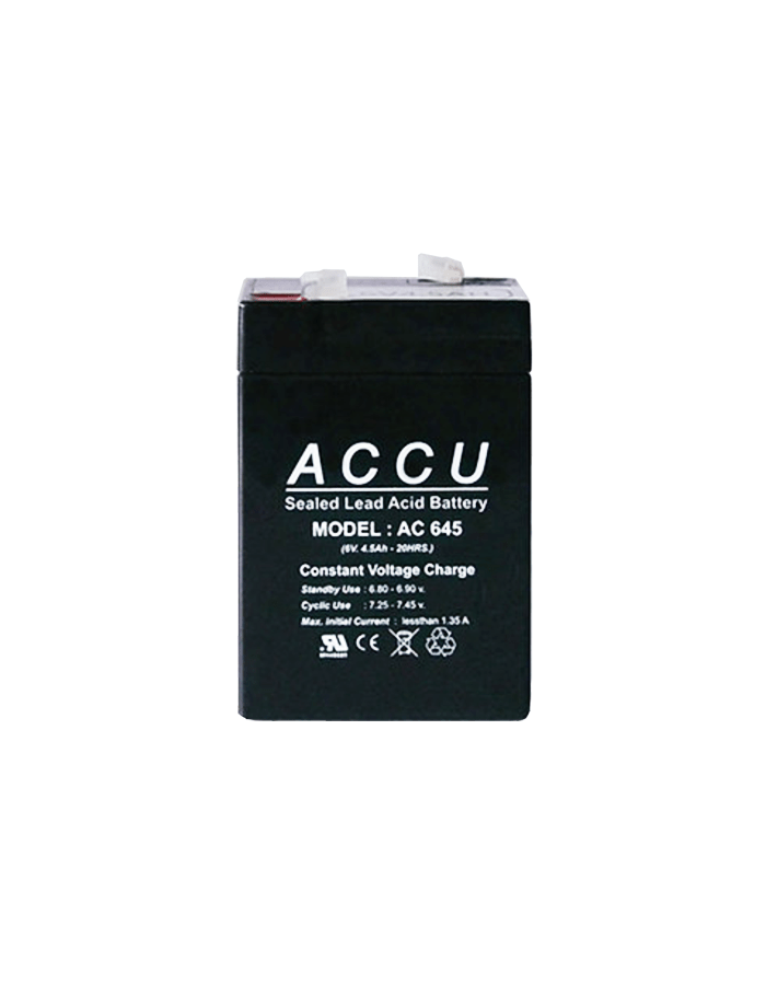 ACCU Battery AC645 6V 4.5Ah Thaihoshi Co., Ltd.