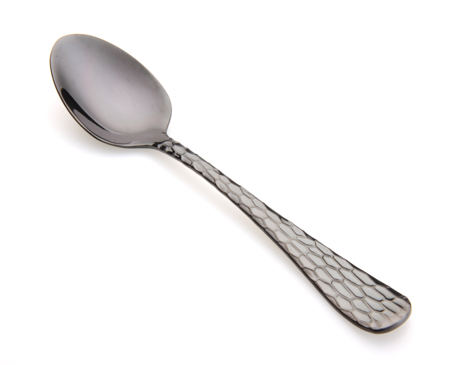 1622BK Dessert Spoon Black TWIN FISH