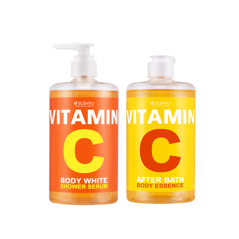 Beauty Buffet Scentio Vitamin C After Bath Body Essence & Shower Serum Set Worldwide Shipping