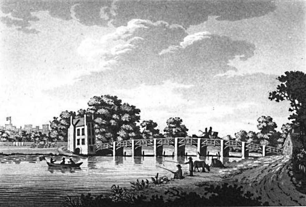 Picturesque Thames 1801 by Ireland from WHERE THAMES SMOOTH WATERS GLIDE