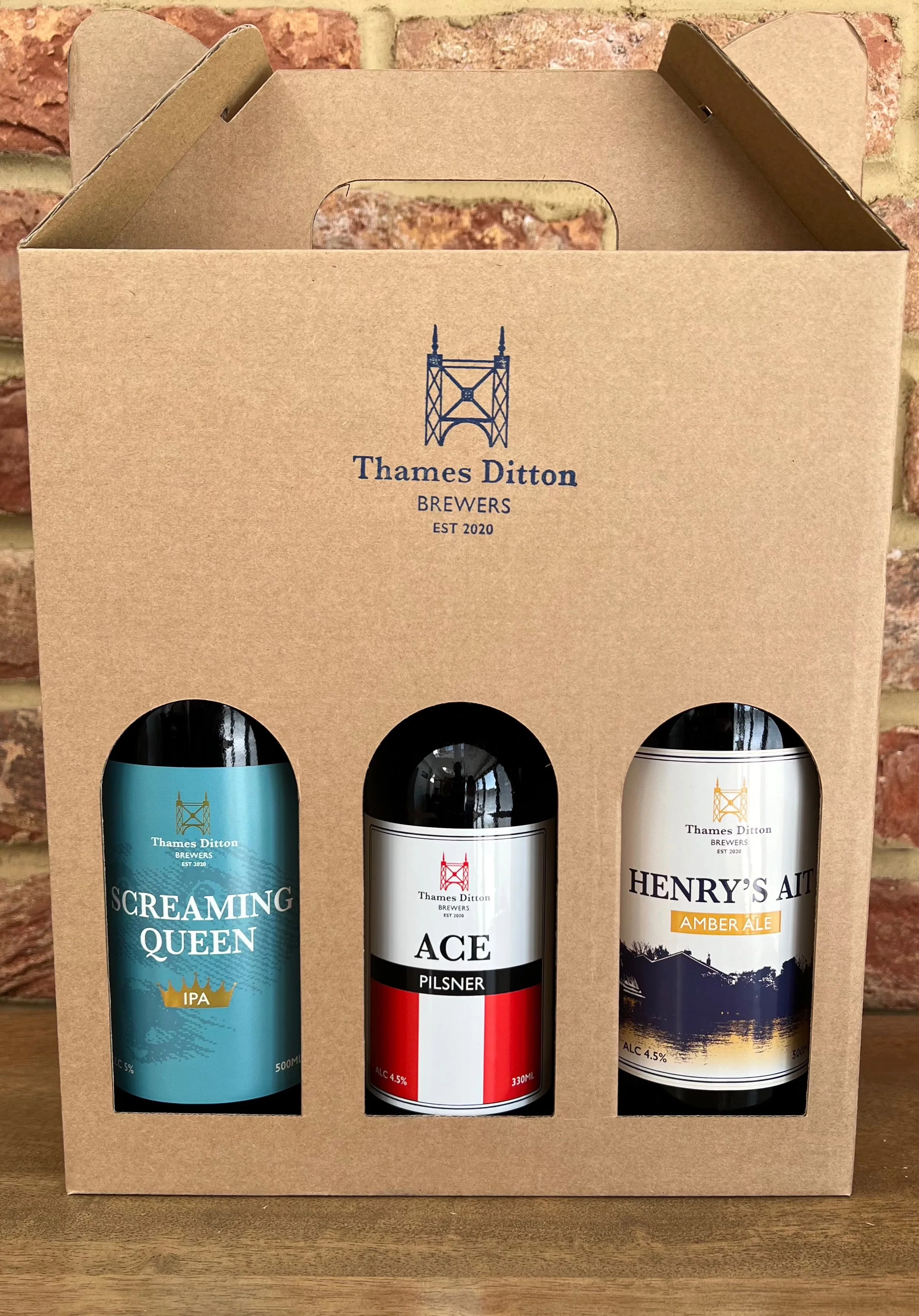 Mixed triple 2 x 500ml and 1 x 330ml in a Gift Presentation Box