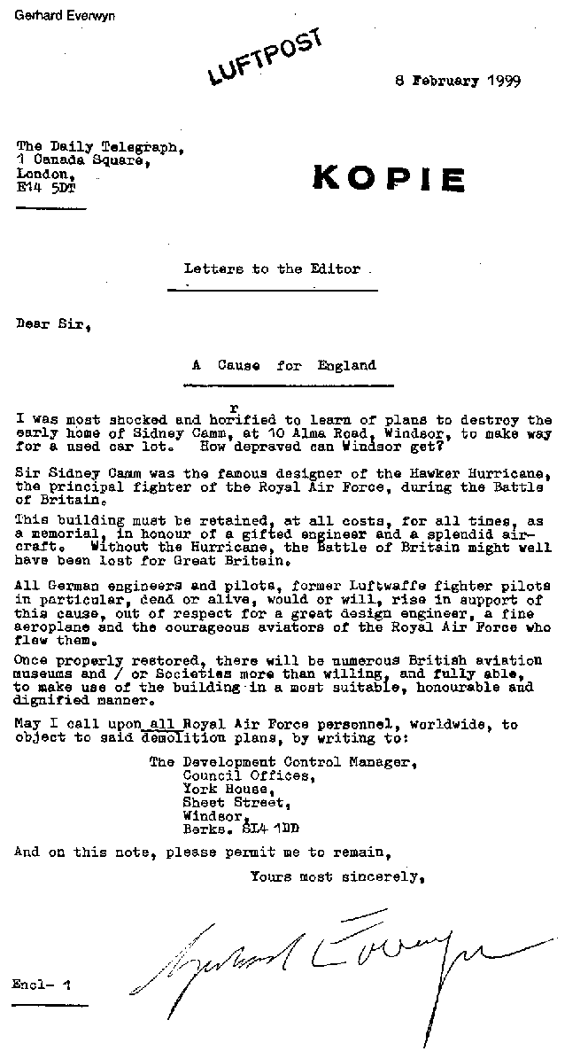 The Alma Road Car Park Campaign Story Sir Sydney Camm Thamesweb