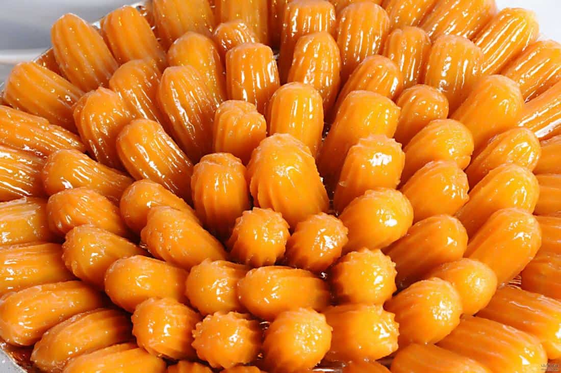 طريقة عمل بلح الشام اللذيذ بسهولة وبساطة خطوة بخطوة في