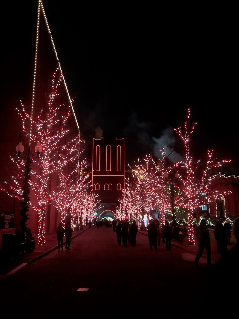 Checkout A Brewery Full of Christmas Lights
