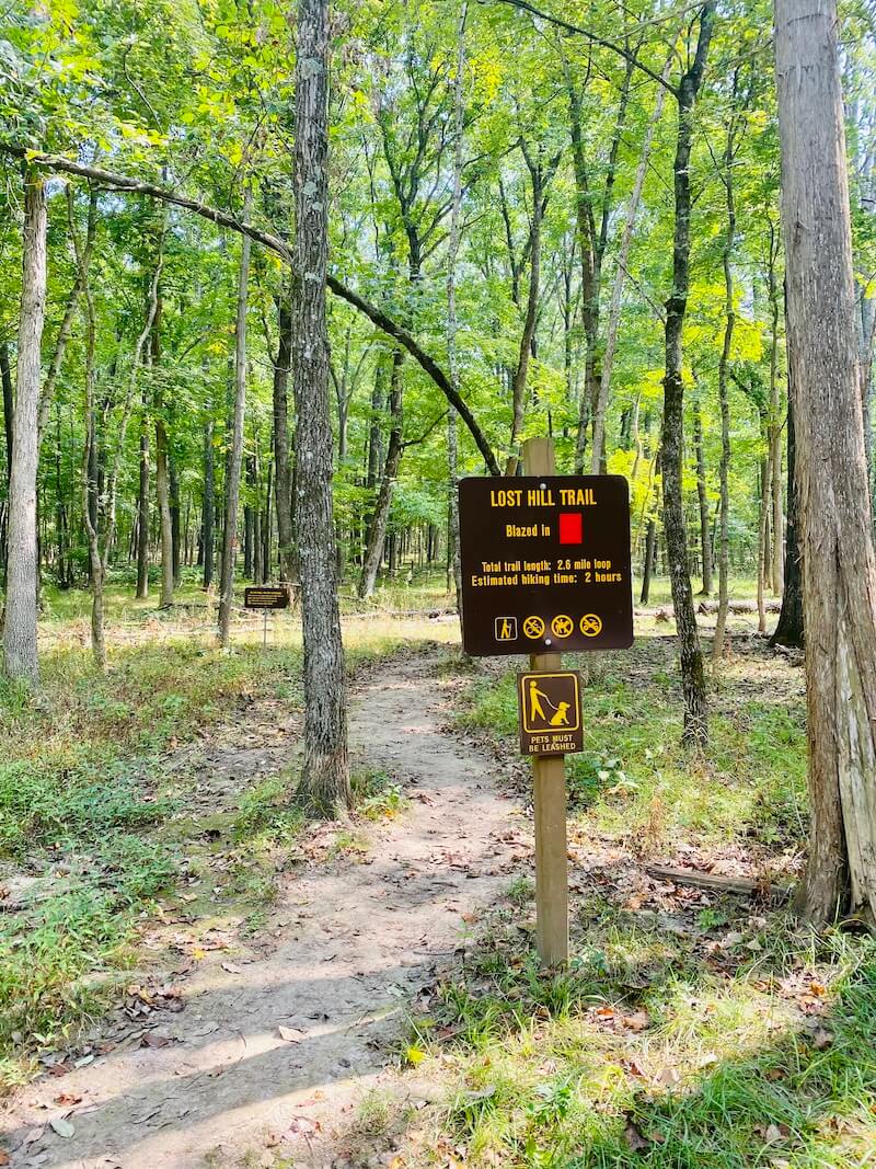 Robertsville State Park Lost Hill Trail Hike