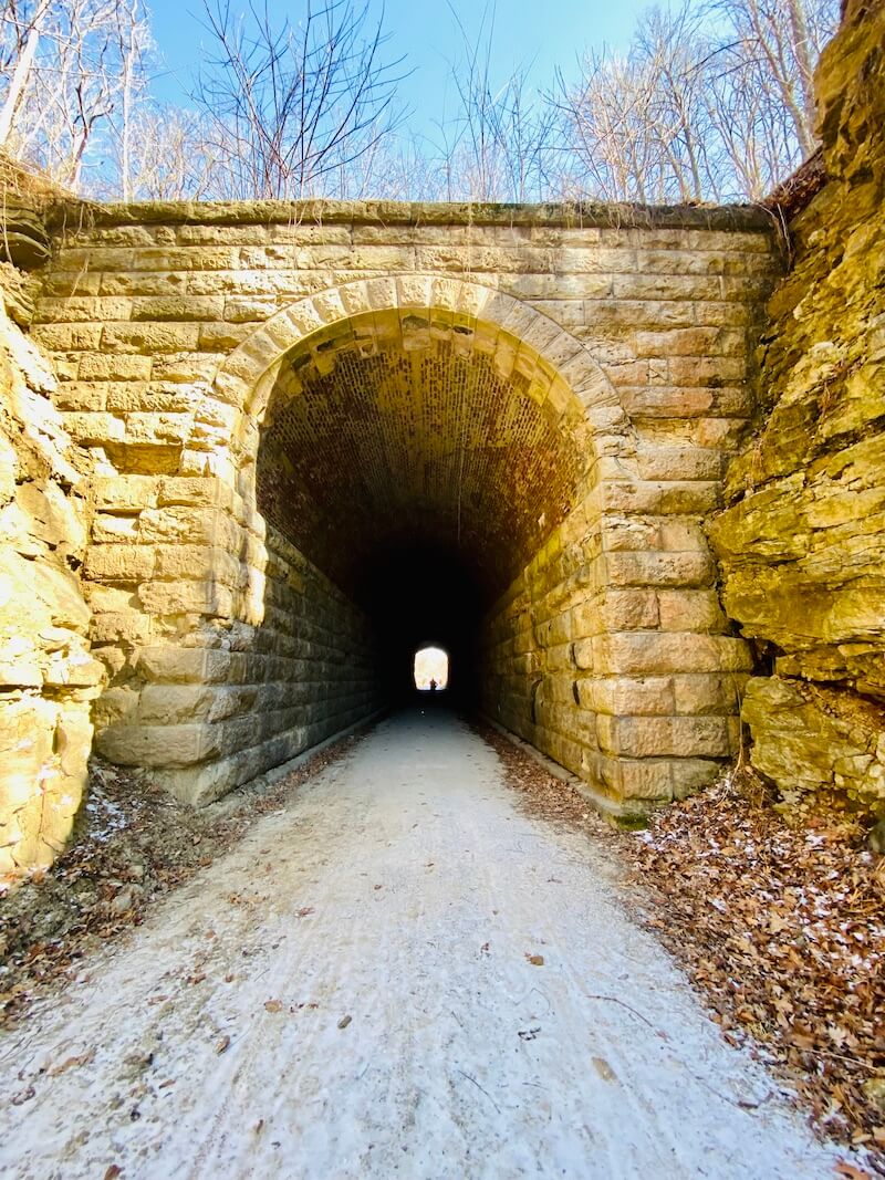 Katy Trail Rocheport Tunnel Hike