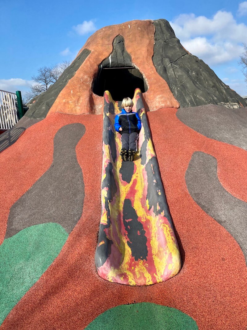 Kade’s Playground in Herculaneum Has a Volcano