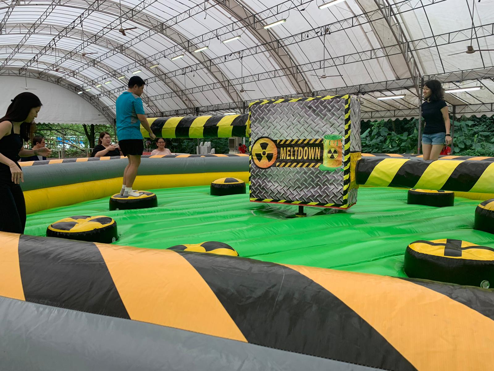 Inflatable Meltdown Game Rental THAT Balloons