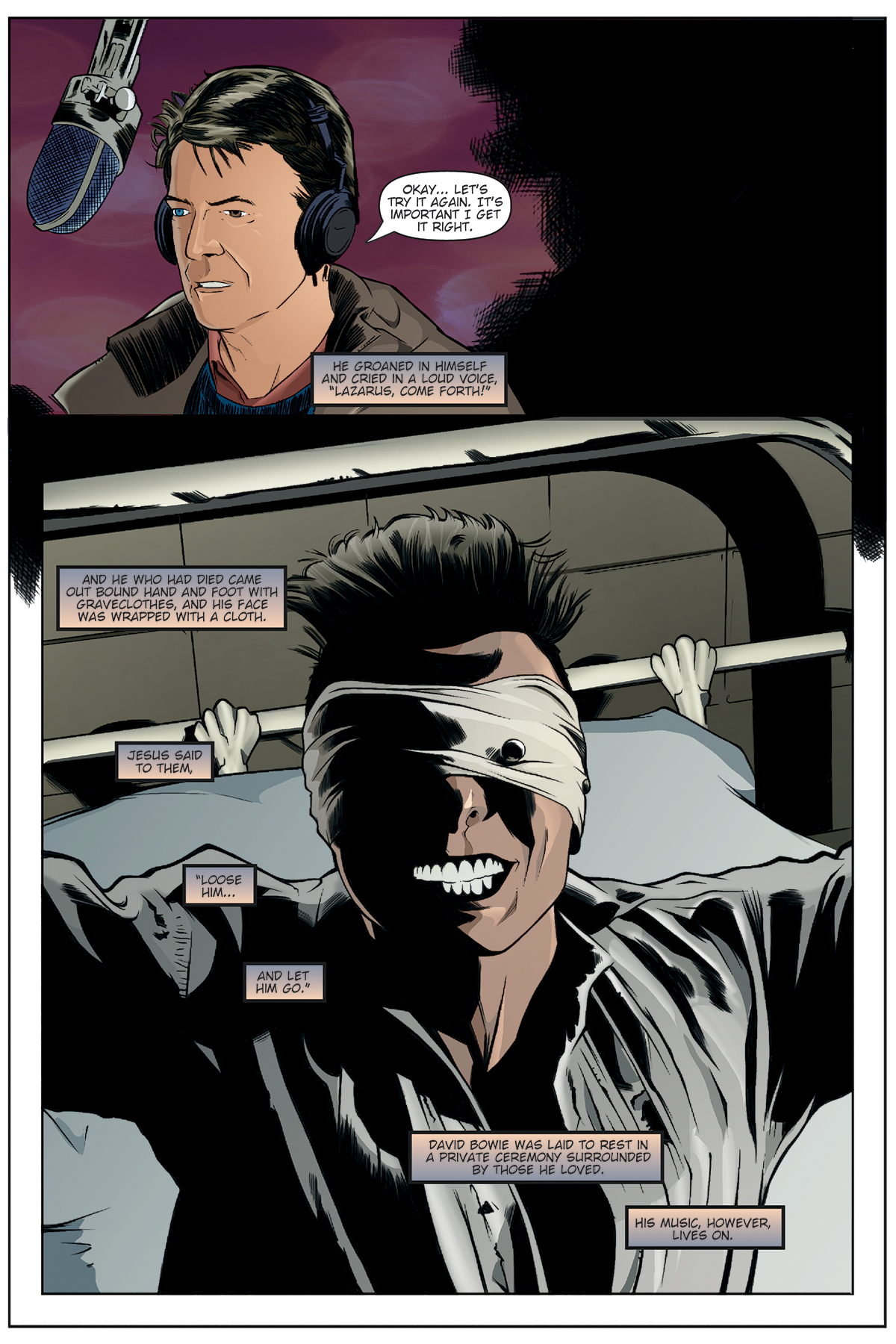 David Bowie Comic Book Pays Tribute To The Iconic Singer That Eric Alper