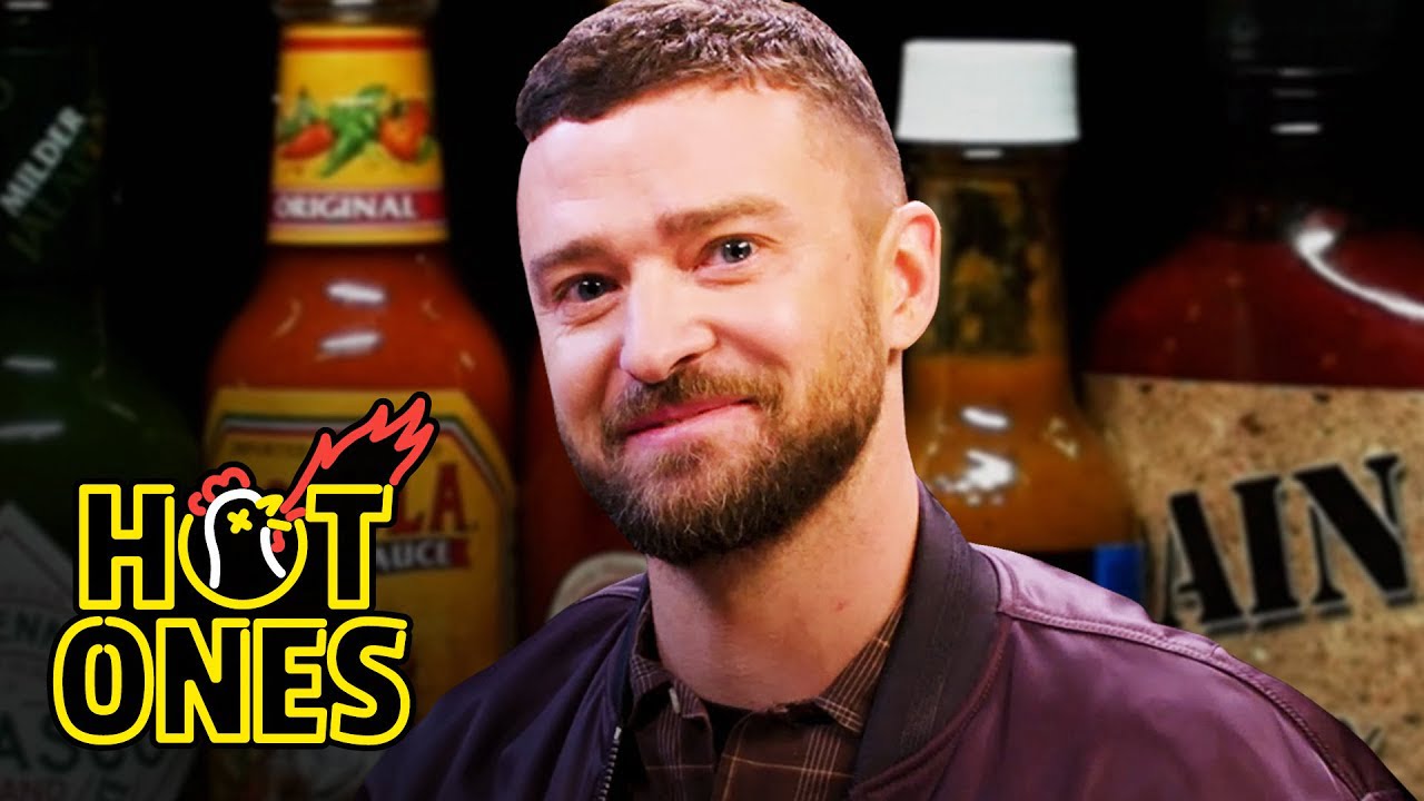 Justin Timberlake Cries a River While Eating Spicy Wings That Eric Alper