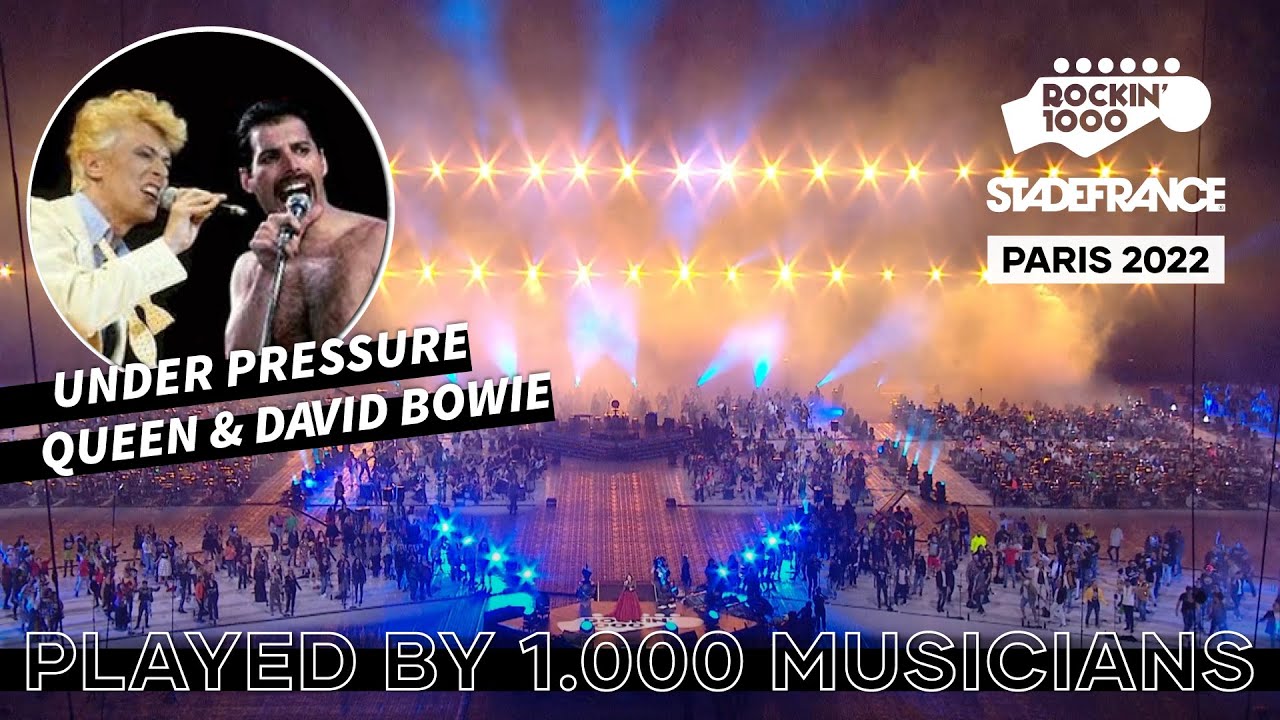 Queen & David Bowie's "Under Pressure" Played By 1,000 Musicians That