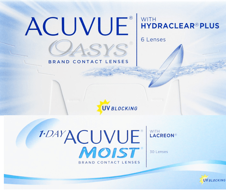 ACUVUE OASYS® vs MOIST Comparison TGR That Guy Reviews