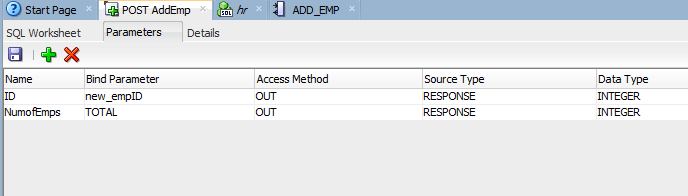 ORDS response from POST service after insert — oracletech