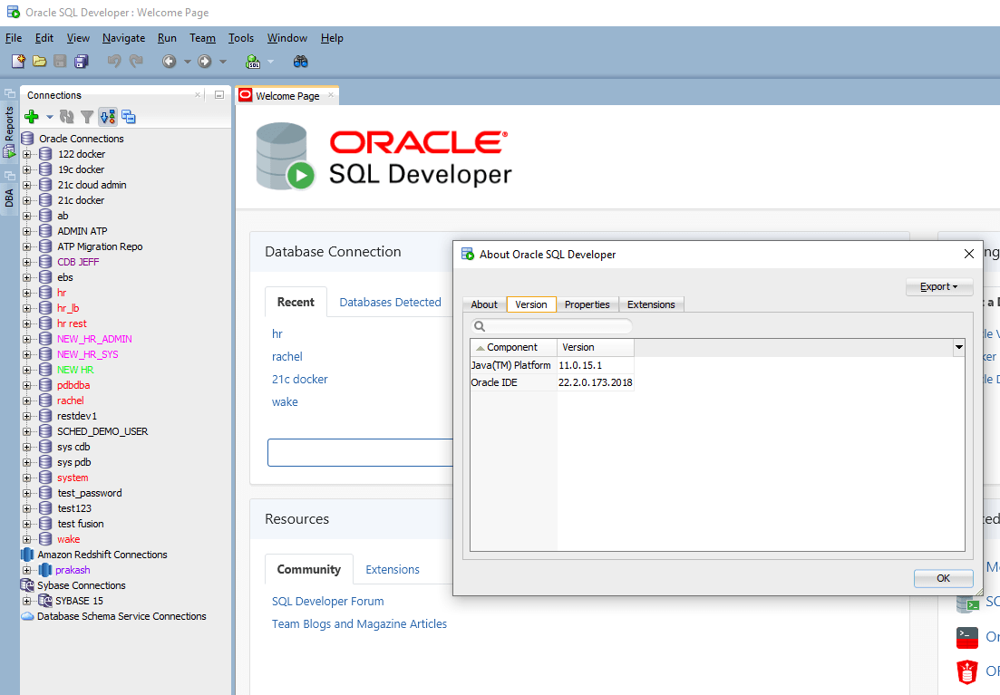 Oracle SQL Developer & Modeler versions 22.2 now available