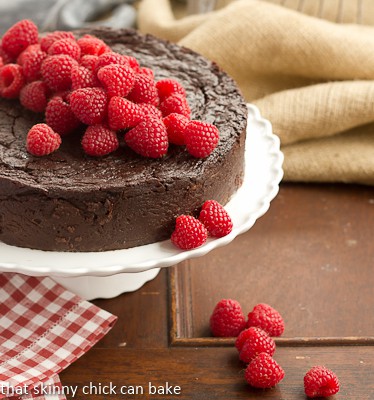 Flourless Chocolate Kahlua Cake That Skinny Chick Can Bake