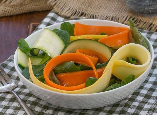 Vanilla Vegetable Salad from That Skinny Chick Can Bake