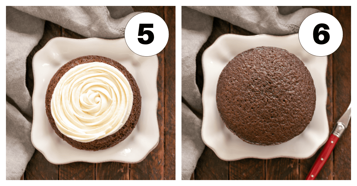 Whoopie pie process shots 5,6.