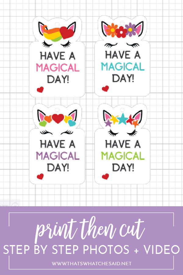 How to use Print then Cut Feature Using Cricut Design Space