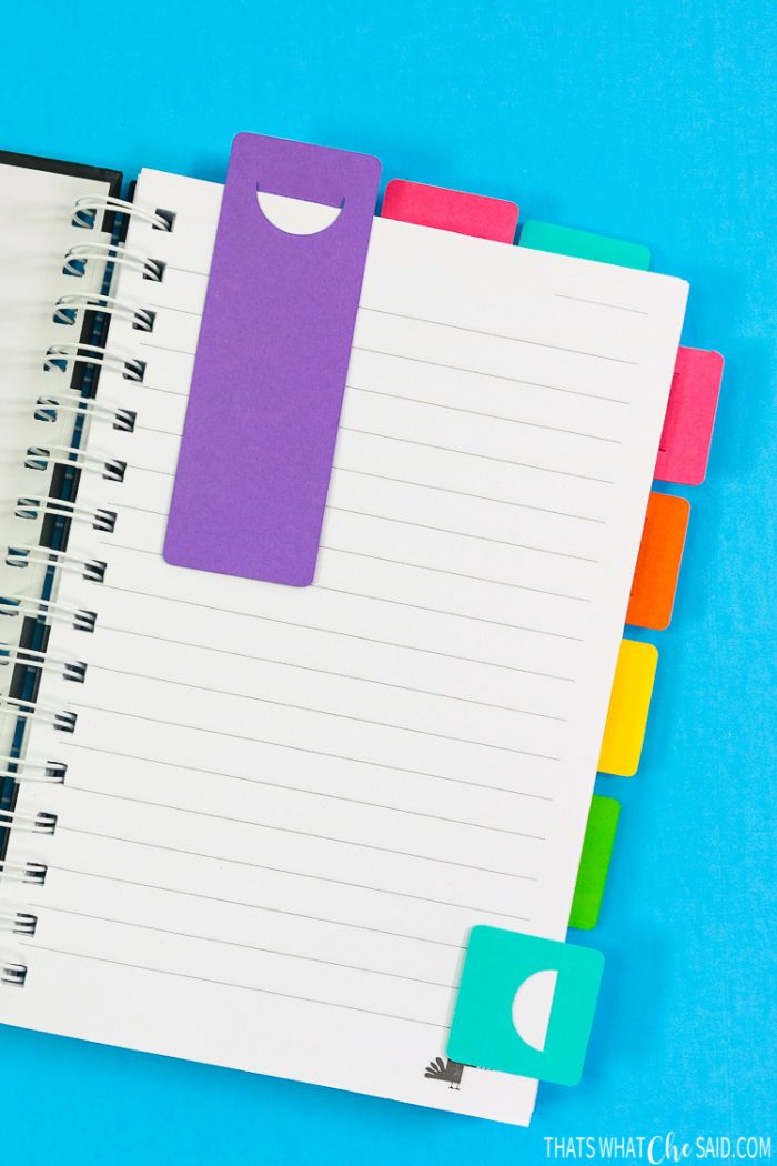 DIY Planner Tabs & Bookmarks + 14 Planner SVGs That's What {Che} Said...